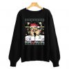 Home Malone Funny Ugly Xmas Sweatshirt REW