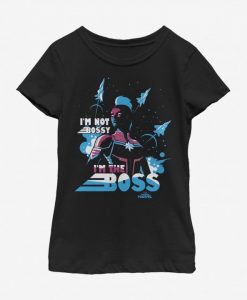 I Am The Boss Youth Girls T-Shirt ZX03