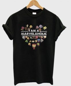 I Am a Marvelaholic T-Shirt ZX03