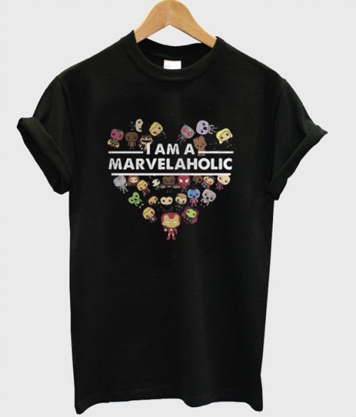 I Am a Marvelaholic T-Shirt ZX03