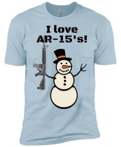 I Love AR-15's Tshirt ZX03