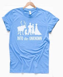 Into the Unknown Frozen T-shirt ZX03