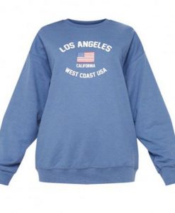 Los Angeles California West Coast USA Sweatshirt REW