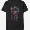 Marvel Avengers Infinity War Rainbow Streak Gauntlet T-Shirt ADR
