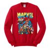 Marvel Comic Red Sweatshirt REW