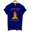 Namaste witches Yoga Hallowen T Shirt ZX03