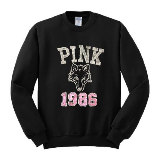 Pink Wolf Sweatshirt REW