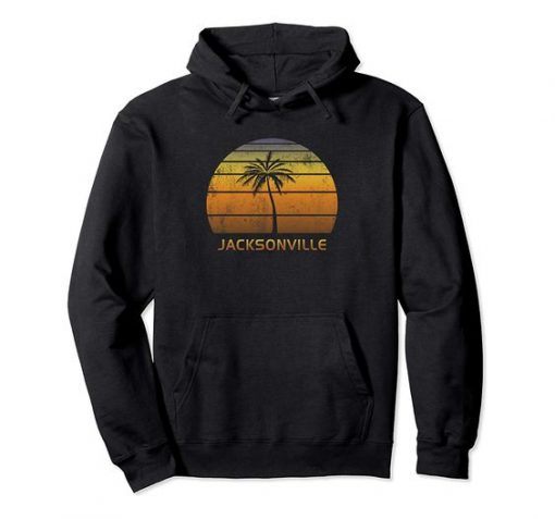 Retro Jacksonville Florida Souvenir Hoodie ADR