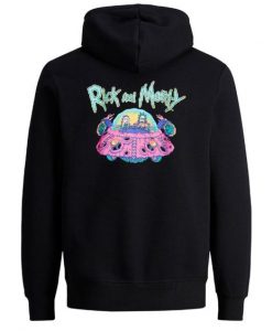 Rick & Morty Portal Gun back Hoodie ADR