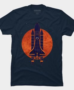 Rocket To The Moon T-shirt REW