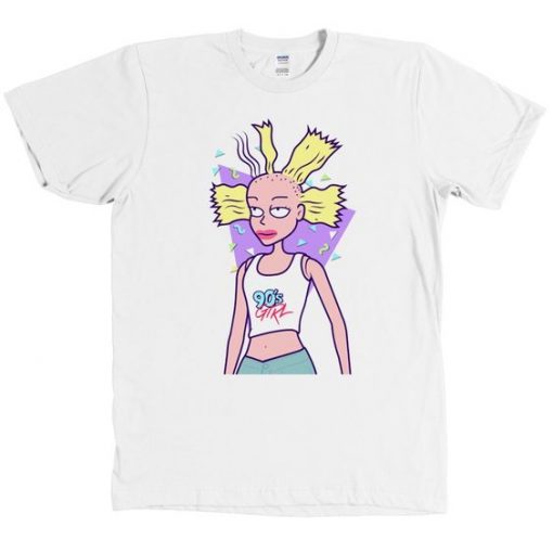 Rugrats Cynthia Doll 90's Girl T-Shirt REW