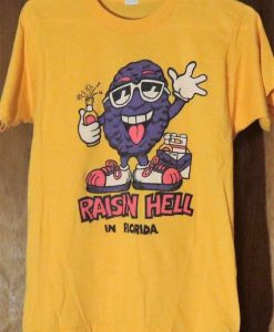 Vintage New Raisin Hell in Florida T-Shirt ADR