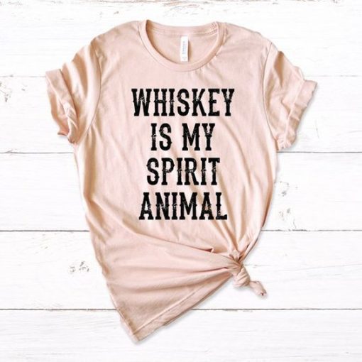 Whiskey is My Spirit T-shirt REW