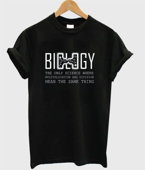 biologi t-shirt ZX03