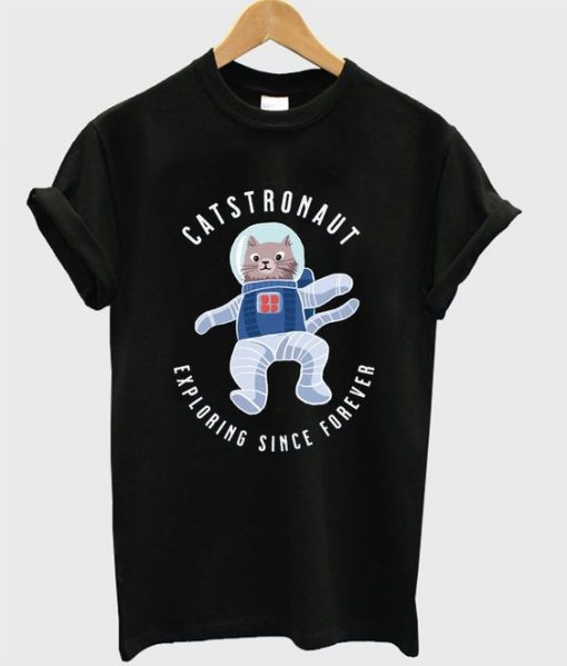 catstronaut t-shirt REW