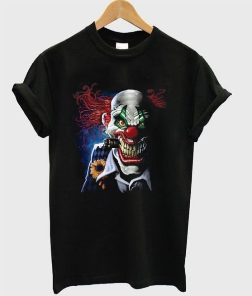 creepy joker claws t-shirt ZX03