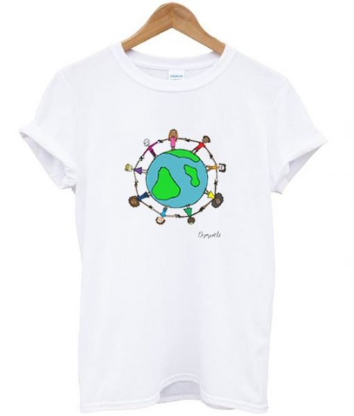 dismantle world t-shirt ZX03