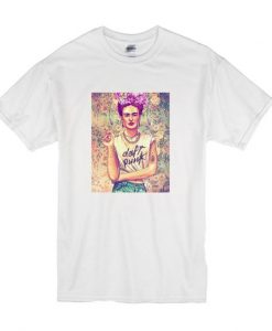 frida kahlo daft punk T-shirt REW