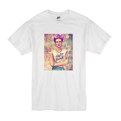 frida kahlo daft punk T-shirt REW