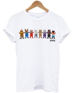 grizzly squad t-shirt ZX03