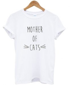 mother of cats t-shirt ZX03