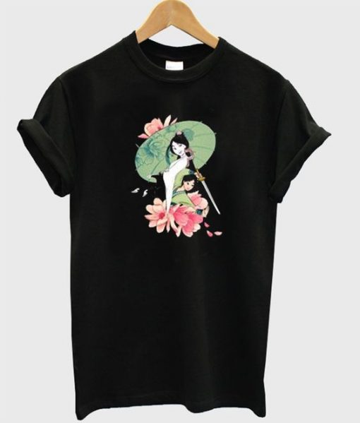 mulan magnolia T-shirt ZX03
