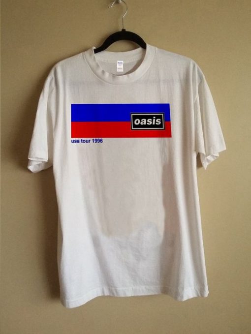 1996 Oasis Britpop Tour T Shirt ZX06