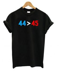 44 45 Obama Is Better Than Trump T shirt ZX06