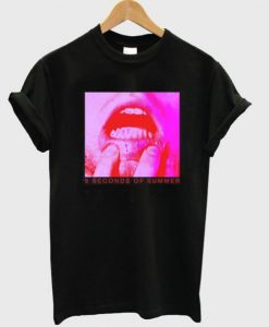 5 Seconds Of Summer Lips T-Shirt ADR