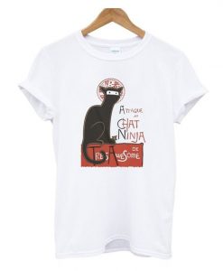 A FRENCH NINJA CAT RZ T shirt ZX06