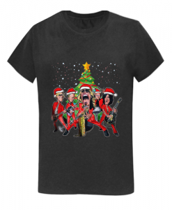 Aerosmith band merry Christmas T-Shirt ADR