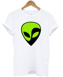 Alien Yin Yang Green T-shirt ZX03