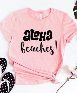 Aloha Beaches Bridal T-Shirt ZX06