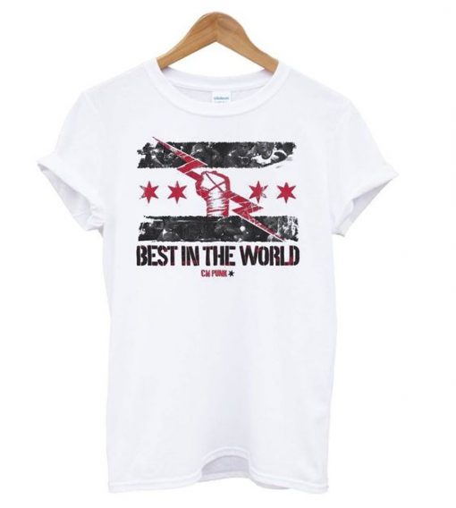 CM Punk Best In The World T shirt ZX03