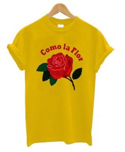 COMO LA FLOR ROSE TSHIRT ZX03