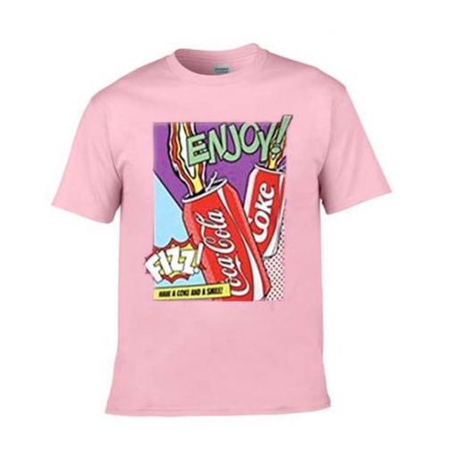 Coca Cola Have A Coke And Smile T Shirt ZX03