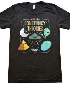 Conspiracy Theories Vintage T-Shirt ZX03