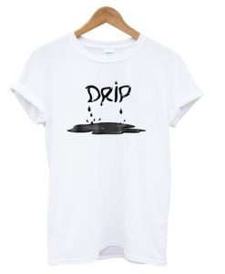 DRIP White t shirt ZX03