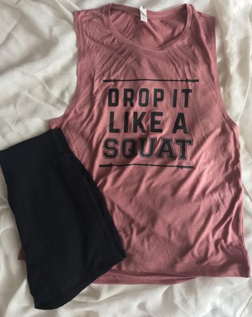 DROP IT LIKE A SQUAT TANK TOP ZX06