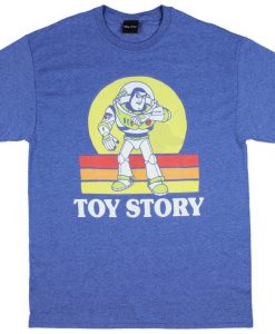 Disney Pixar Toy Story Vintage Style Buzz Lightyear Men's T-Shirt ZX03