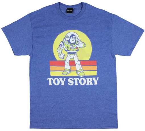 Disney Pixar Toy Story Vintage Style Buzz Lightyear Men's T-Shirt ZX03