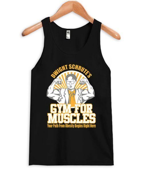 Dwight Schrute Gym for Muscles tanktop ADR