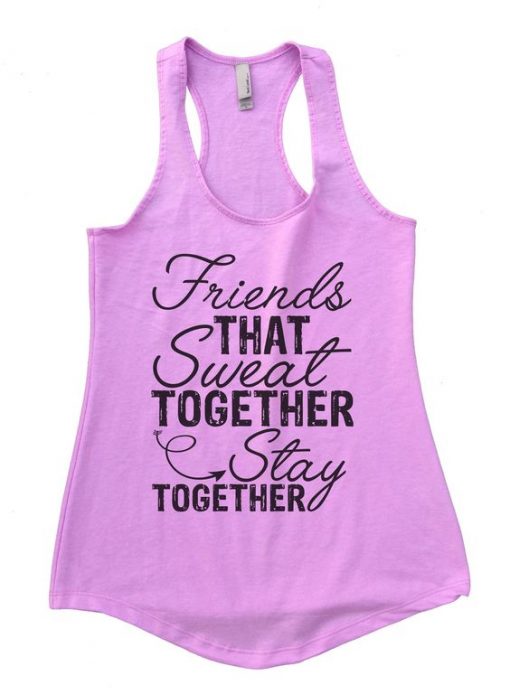 FRIENDS SWEAT STAY TOGETHER TANK TOP ZX06