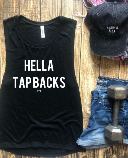 HELLA TAP BACK TANK TOP ZX06