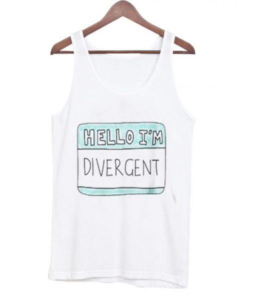 Hello I'm Divergent Tanktop ADR