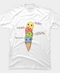 Ice Cream Happiness T Shirt RE23