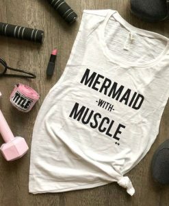 MERMAID WITH MUSCLE TANK TOP ZX06