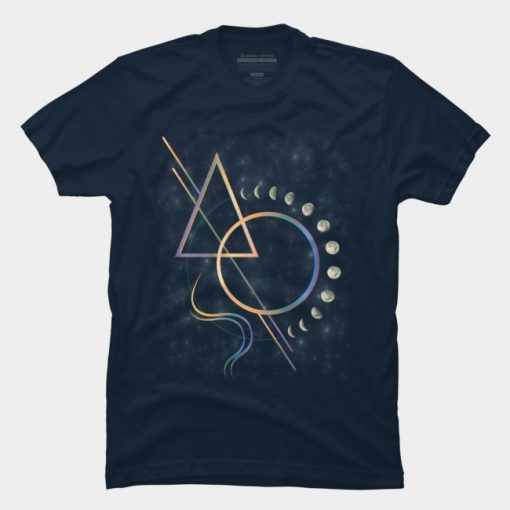 Moon Phases T Shirt RE23