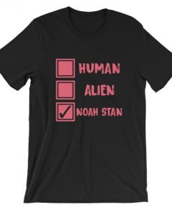 Noah Stan Human Alien Short-Sleeve T Shirt ZX06