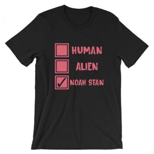 Noah Stan Human Alien Short-Sleeve T Shirt ZX06